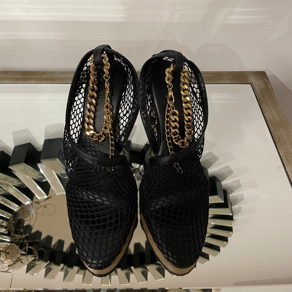 Bottega Veneta - Mesh Pumps - Picture 3 of 6